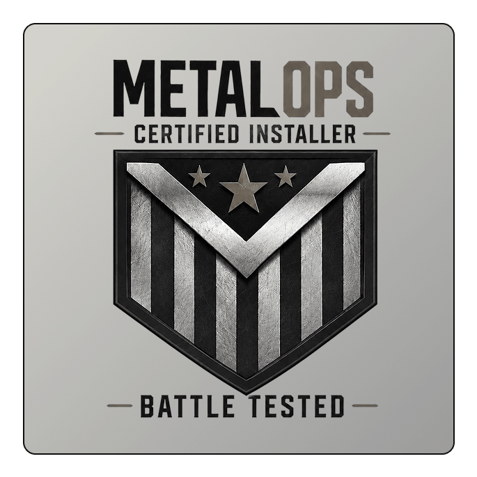 MetalOps Certified Installer